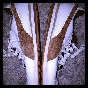 Puma leather and suede sneakers